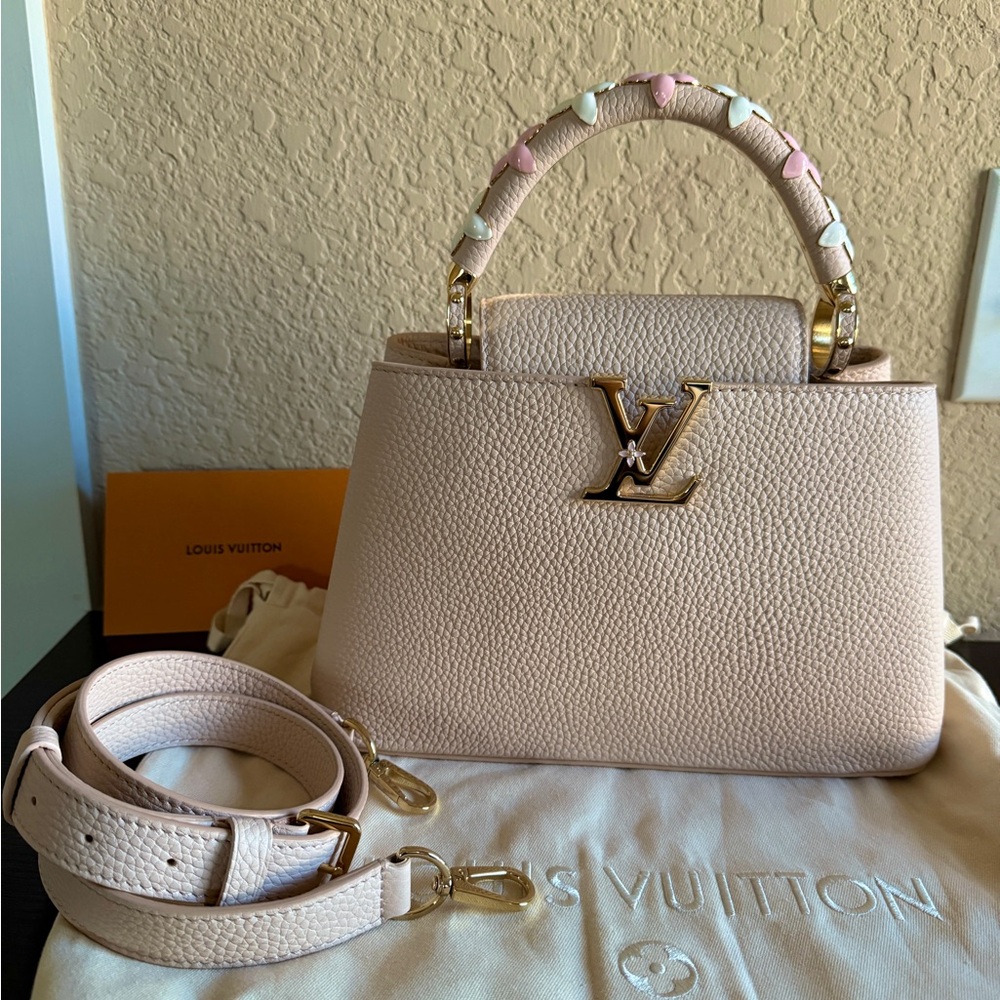 Louis Vuitton Capucines BB Flower Handle